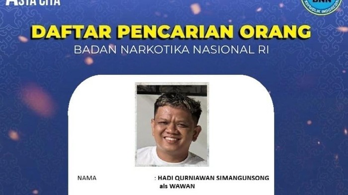 Perjalanan Wawan Jadi Buronan BNN di Sumut, Dari Pemulung hingga Diduga Bangun Jaringan Narkoba